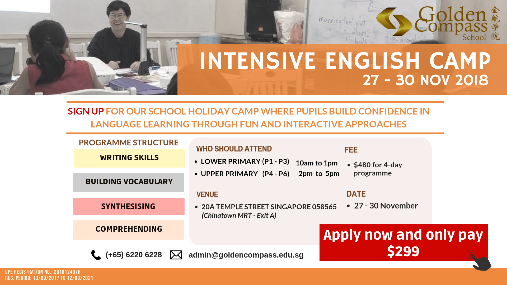 Host An Intensive English Week At Your School – YLRDTO